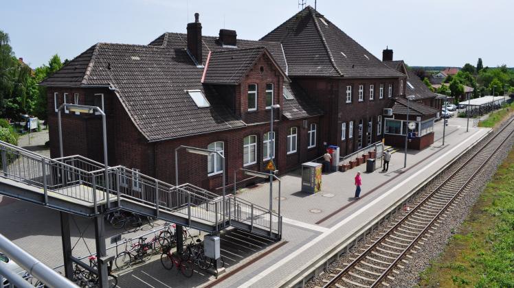 Im Bramscher Bahnhof bietet die HpH Bersenbrück verschiedene Beschäftigungsmöglichkeiten an, darunter eine Kunstwerkstatt (Archivbild).