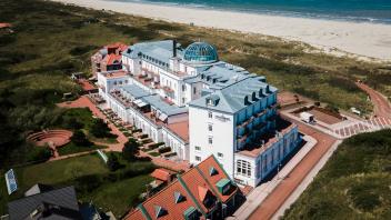 Die Kanne-Group aus Heede betreibt auch das Strandhotel direkt am Strand auf Juist. 