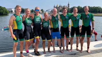 Team Südtondern vor dem Start in Schwerin
