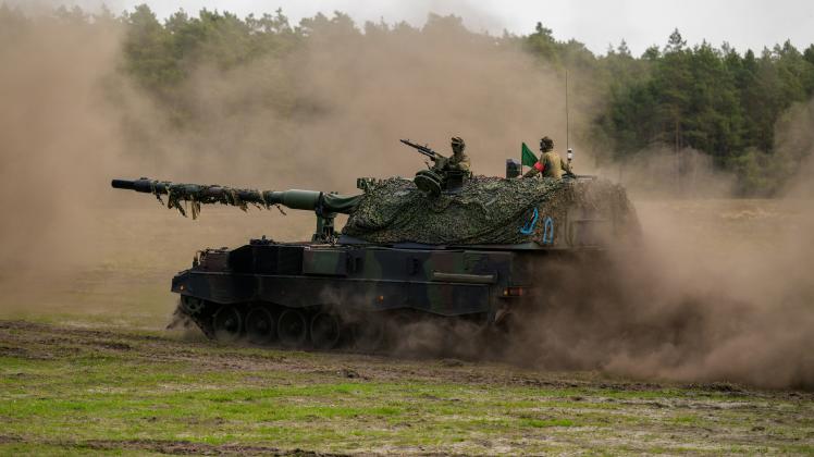 Militär Übung „Wettiner Heide“