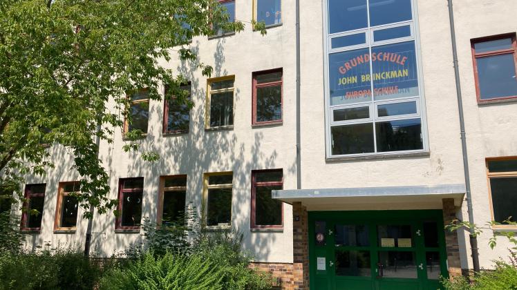In der ehemaligen John-Brinckman-Schule in der Weststadt sollen die Flüchtlingskinder betreut werden.