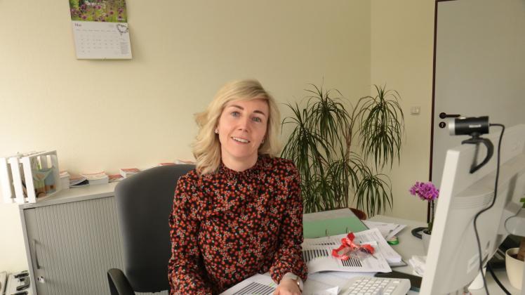 Isabell Richter, die Leiterin der Hagenower Geschäftsstelle der Bundesagentur für Arbeit.