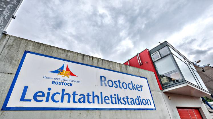 Rostocker Leichtathletikstadion, Sportstätte
Foto: Georg Scharnweber 2020