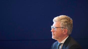 Bundestagspräsidentin Bas trifft den ukrainische Parlamentspräsident Stefantschuk im Bundestag Bundestagspräsidentin Bä