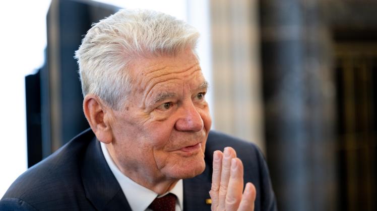 28 Juni 2022. Berlin.

Interview Joachim Gauck, Bundespräsident a.D.