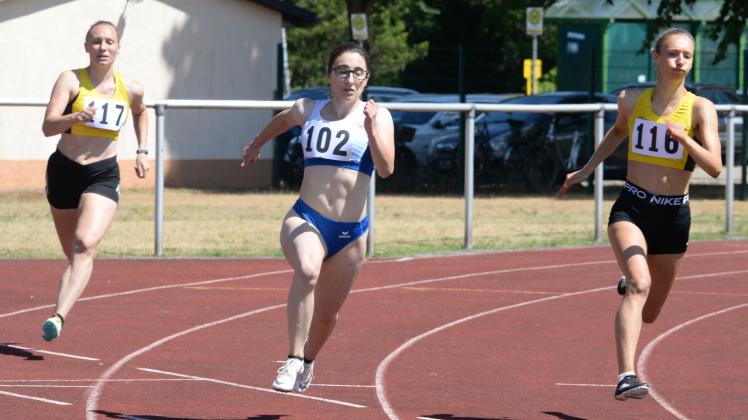 200-m-Sprinterinnen in Ludwigslust