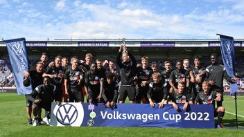 02.07.2022, Osnabrueck, Germany, Bremer Bruecke, Hannover 96 vs. VfL Osnabrueck - VW Cup, VfL Osnabrueck Volkswagen Cup