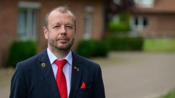 Stefan Marzischewski-Drewes, Spitzenkandidat der AfD Niedersachsen für die Landtagswahl im Oktober. Foto: Philipp Schulze/dpa
