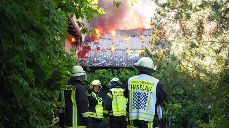 Großfeuer in Haseldorf: Polizei entdeckt Cannabiaplantage