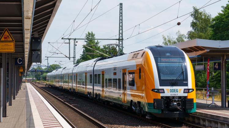Ostdeutsche Eisenbahn GmbH stellt neuen Zug vor