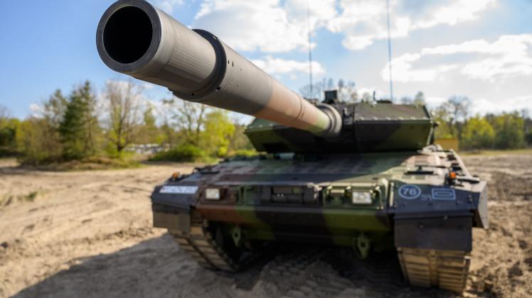 Kampfpanzer der Bundeswehr vom Typ Leopard 2 A7V