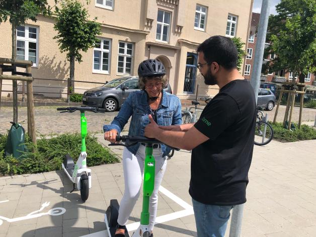 Verleih gestartet ERoller kommen in Elmshorn gut an