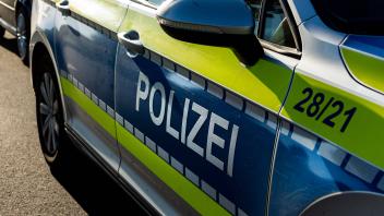 Melle, Deutschland 14. Juni 2022: Ein Einsatzfahrzeug, Streifenwagen der Polizei mit Schriftzug. Landkreis Osnabrück Nie
