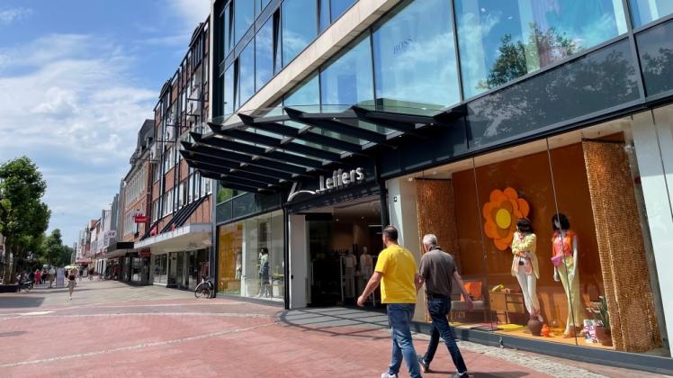  Bei Leffers in Leer soll das Café bald wiedereröffnet werden.