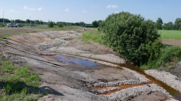 Hochwasser- und Naturschutz zugleich: Das Grabensystem wurde naturnah angelegt.