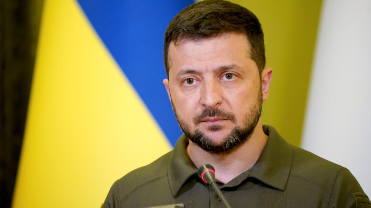 Wolodymyr Selenskyj als Präsident in „Diener des Volkes“ SVZ