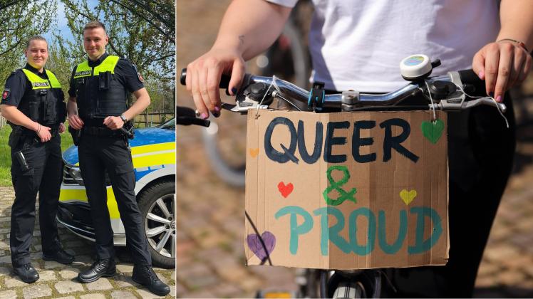 Die Polizeidirektion Osnabrück stellt zwei LSBTI*-Berater: Dustin Brandt und Jana Friedrich setzen sich für die Rechte der queeren Community ein. (Symbolbild)