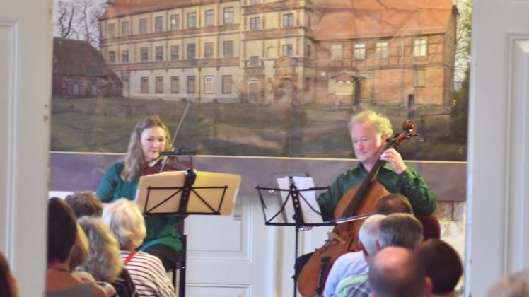 Bereits zwei Mal gaben Susan Doering und Dieter Wulfhorst aus den USA ein Konzert auf dem Schlossberg in Gadebusch. 