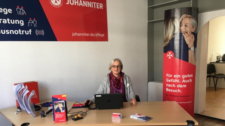 Das Johanniterberatungsbüro in Preetz wird von der Pflegedienstleitung Claudia Breider geführt.