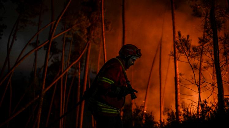 Bereits seit Donnerstag lodern die Brände im Norden Portugals.