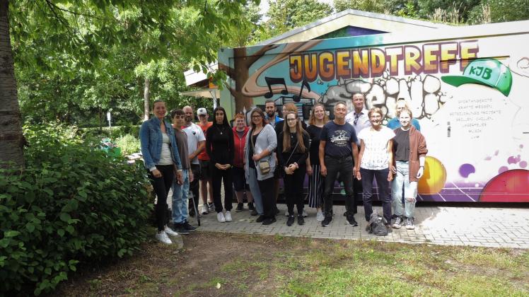 Jugendtreff Steini im Steinpark jetzt offiziell eingeweiht