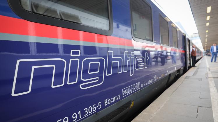 Neuer Nachtzug der Österreichischen Bundesbahn