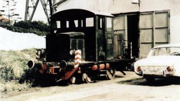 Der alte Lokschuppen der Rendsburger Hafenbahn