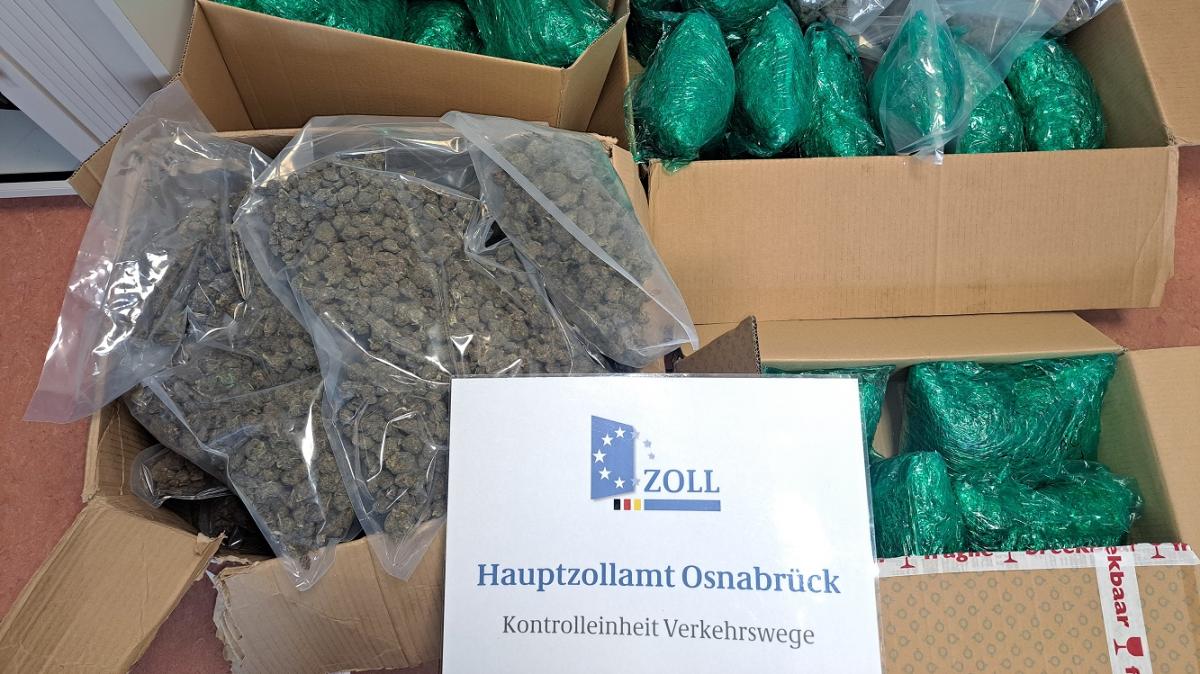 Osnabrücker Zoll Findet 34 Kilogramm Marihuana In Umzugskartons | NOZ