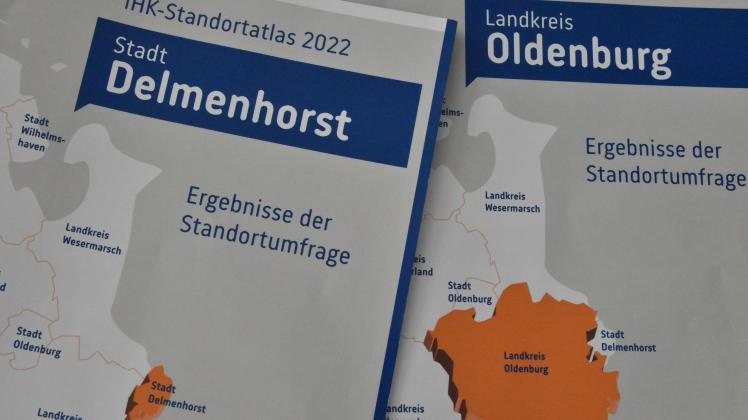 Nach der Standortumfrage liegen separate Auswertungen für Delmenhorst und den Landkreis Oldenburg vor.  