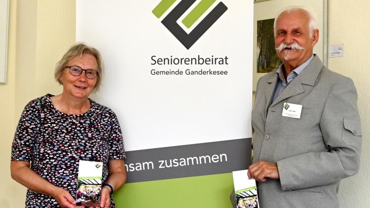 Jutta Ott und Jürgen Lüdtke leiten die Sprechstunden des Seniorenbeirats.