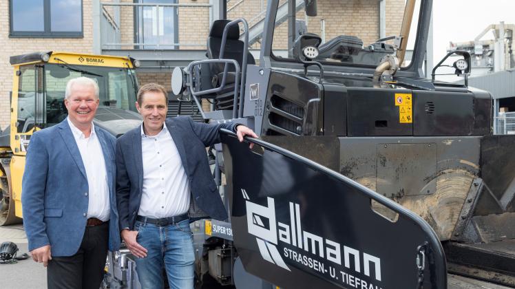 Geschäftsführer Horst Dallmann (l.) will sich schrittweise aus der Unternehmensführung zurückziehen und seine Aufgaben nach und nach an Ko-Geschäftsführer Ralf Hafner übergeben.