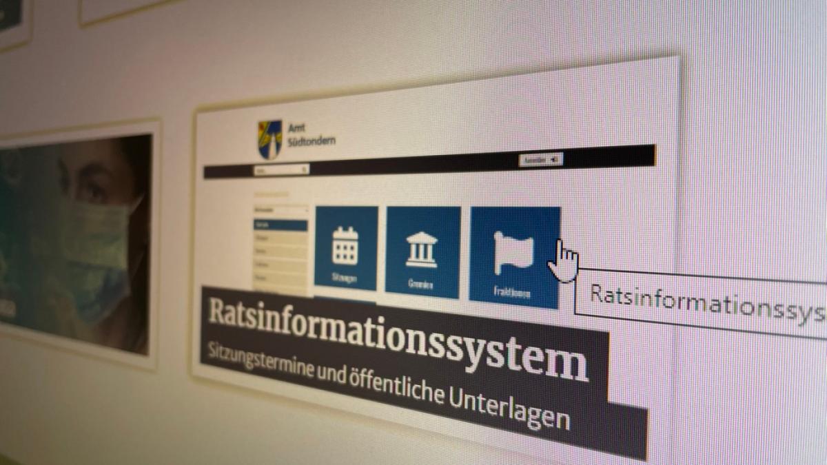 Neues Ratsinformationssystem bringt Vorteile für Bürger in Leck | SHZ