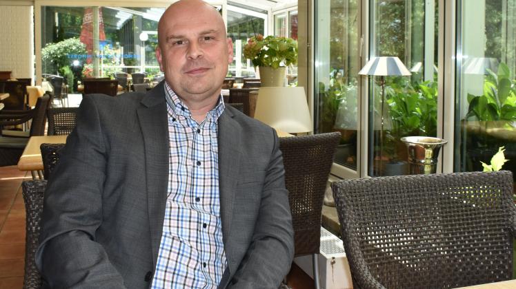 Will frischen Wind in den Hotelbetrieb in Frankenhorst bringen: Knuth Kiefer ist der neue Direktor