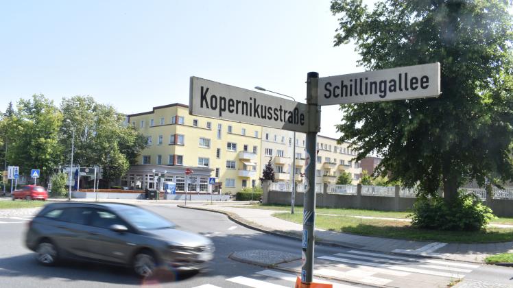 In der Schillingallee im Rostocker Hansaviertel starten in den kommenden Wochen die Bauarbeiten.