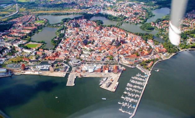 Die Hansestadt Stralsund von ihrer besten Seite gesehen 
