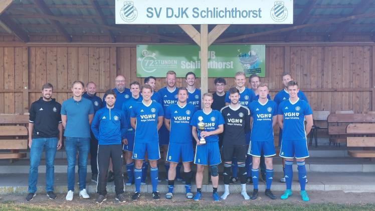 Die SG Voltlage gewann das Samtgemeindeturnier in Schlichthorst.