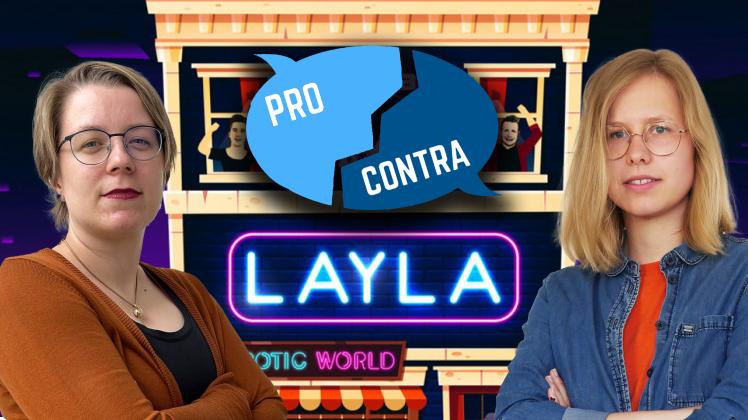 Ist es in Ordnung, anrüchige Hits wie „Layla“ in der Playlist zu haben? Darüber diskutieren die SVZ-Redakteurinnen Katharina Golze (r.) und Christina Köhn.