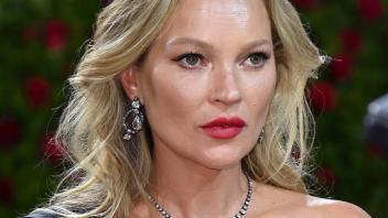 The Met Gala Kate Moss arriving at The Met Gala 2022. This yearÕs theme is In America, An Anthology of Fashion. The dre
