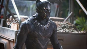 BLACK PANTHER, Chadwick Boseman as Black Panther, 2018. ph: Matt Kennedy / Marvel / Walt Disney Studios Motion Pictures