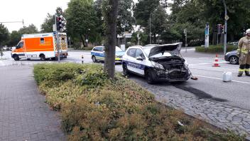 Unfall auf der Hollerstraße Büdelsdorf
