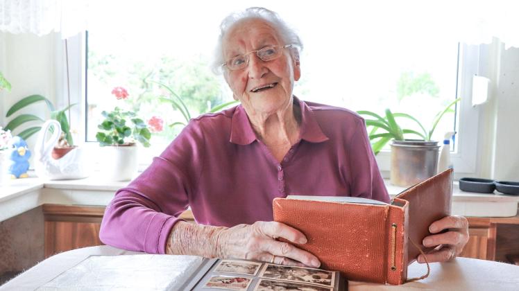 Optimismus und Fröhlichkeit haben Gertrud Walter in schicksalhaften 100 Lebensjahren Kraft und Zuversicht gegeben.
