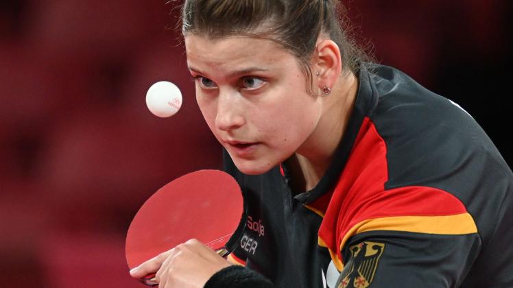 ARCHIV - Titelverteidigerin Petrissa Solja muss ihre Teilnahme an der Tischtennis-EM verletzungsbedingt absagen. Foto: Swen Pförtner/dpa
