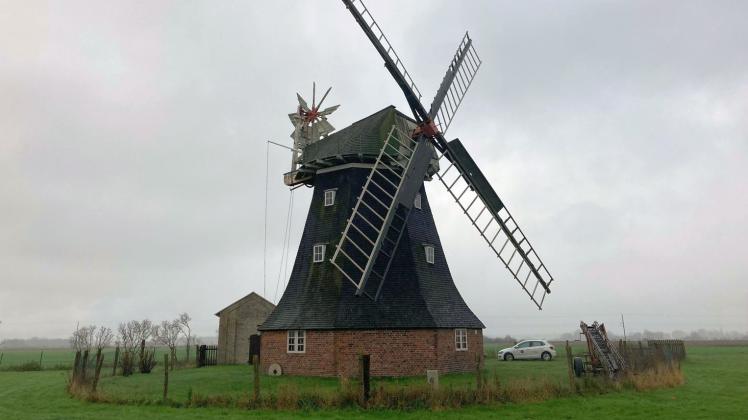 Holländerwindmühle in Rövershagen