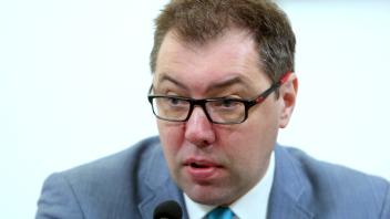 KYIV, UKRAINE - FEBRUARY 20, 2020 - Political director at the Ukrainian Foreign Ministry Oleksii Makeiev attends the Cri