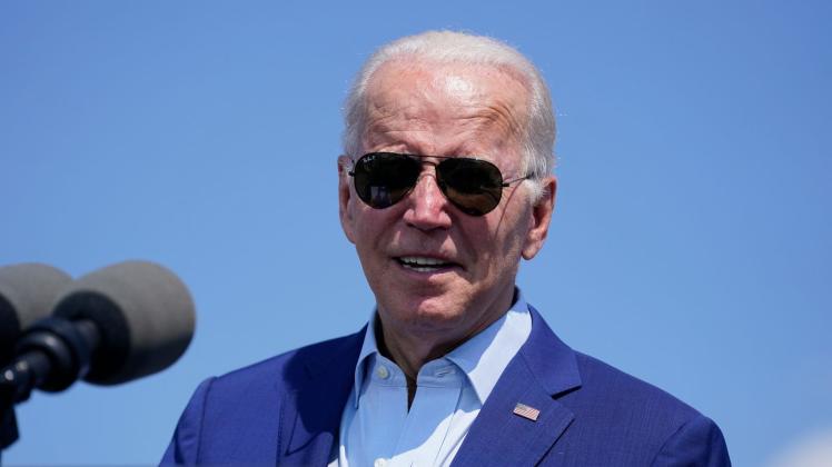 Joe Biden will laut Washington sicherstellen, dass die Kommunikationslinien mit Peking offen bleiben. Foto: Evan Vucci/AP/dpa