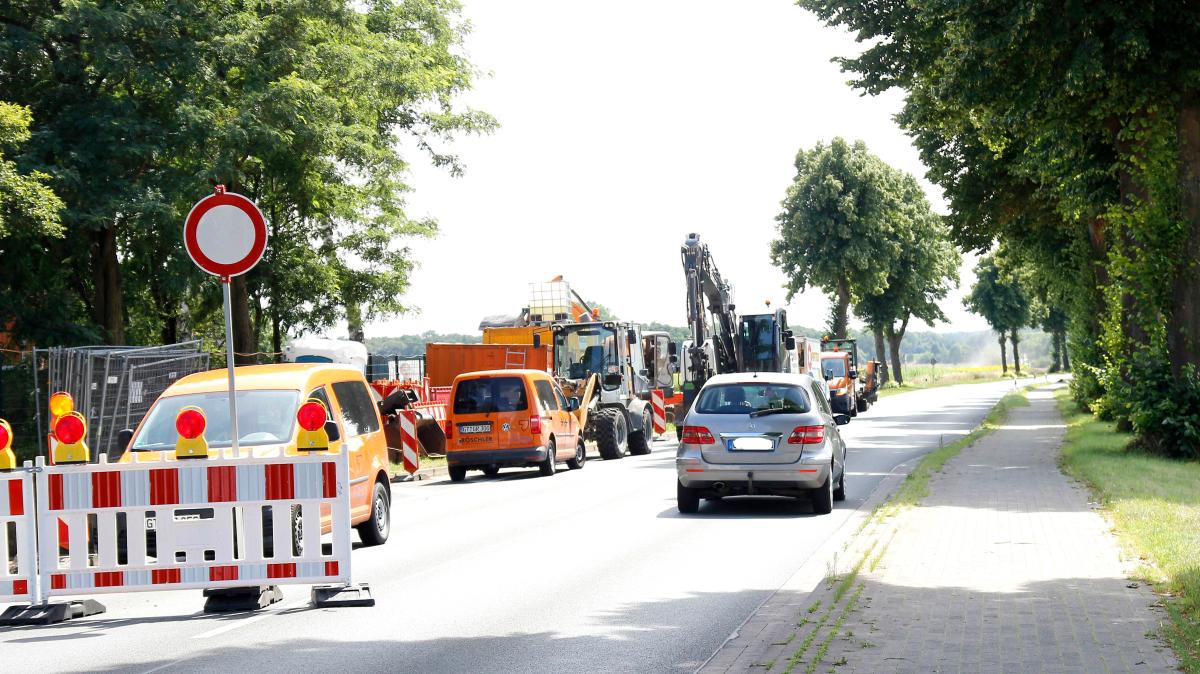 Sperrung B51: Pkw Fahren Trotzdem Zwischen Bad Iburg Und Glandorf | NOZ