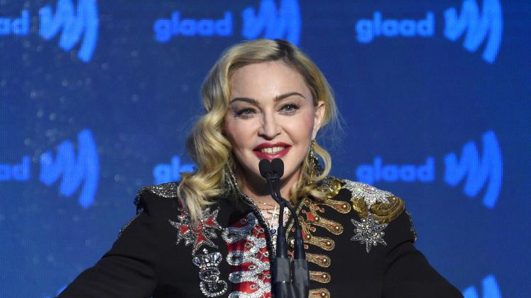 ARCHIV - Madonna will sich von den Rechten an ihren Songs nicht trennen. Foto: Evan Agostini/Invision/dpa