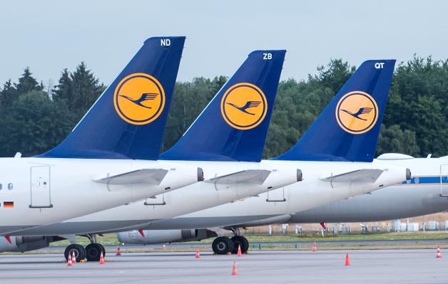 Wegen Streiks bleiben immer wieder Flugzeuge am Boden, so wie vergangene Woche in Hamburg. 