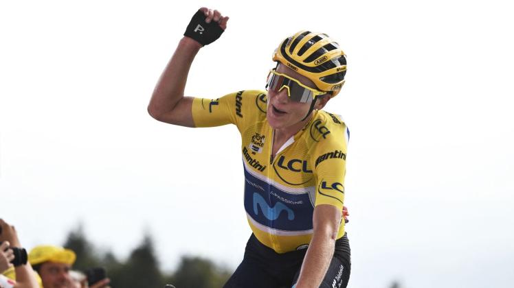 Annemiek van Vleuten machte das Double aus Giro- und Tour-Sieg perfekt. Foto: Jeff Pachoud/AFP/dpa