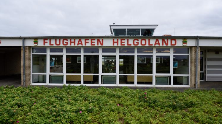 Flughafengebäude
Helgoland, Düne, Flugplatz, 22.7.2022